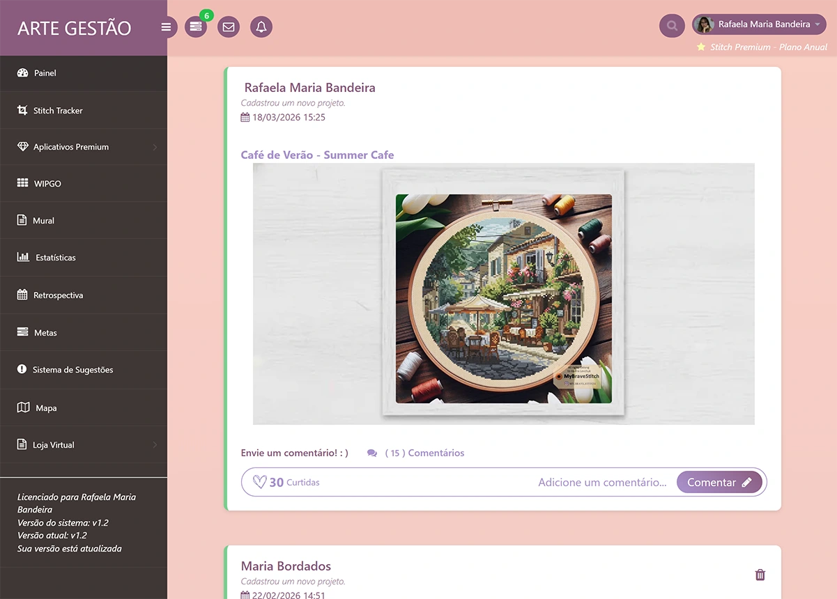 Bordadeiras em Comunidade